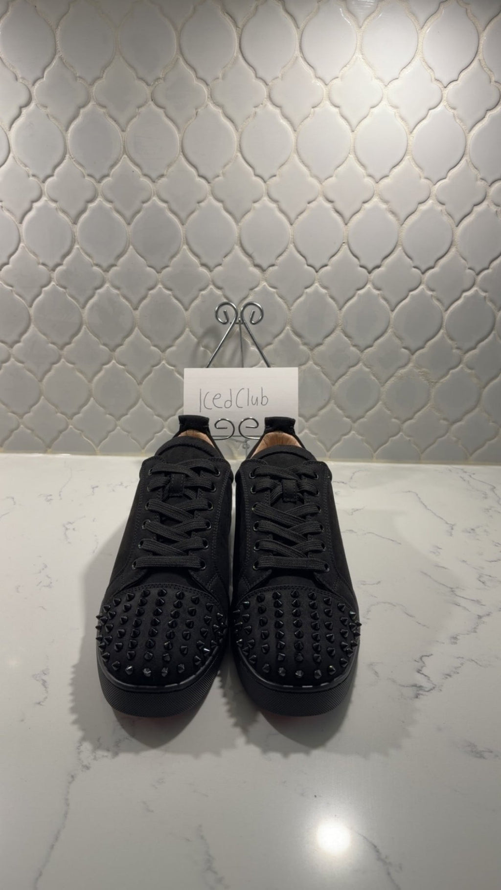 Christin Louboutin Junior spikes