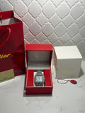 💎 Moissanite Cartier Santos Watch